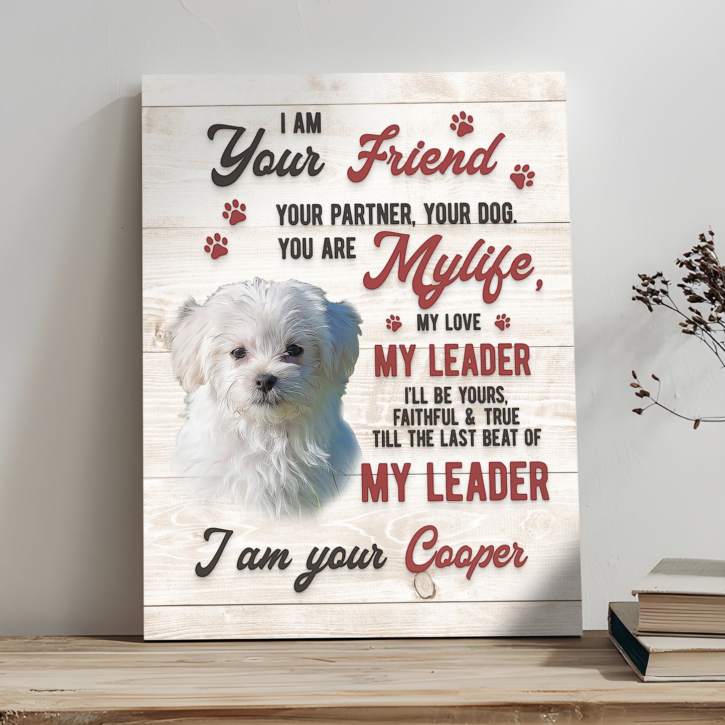 Pet Memorial Sign I Am Your Friend