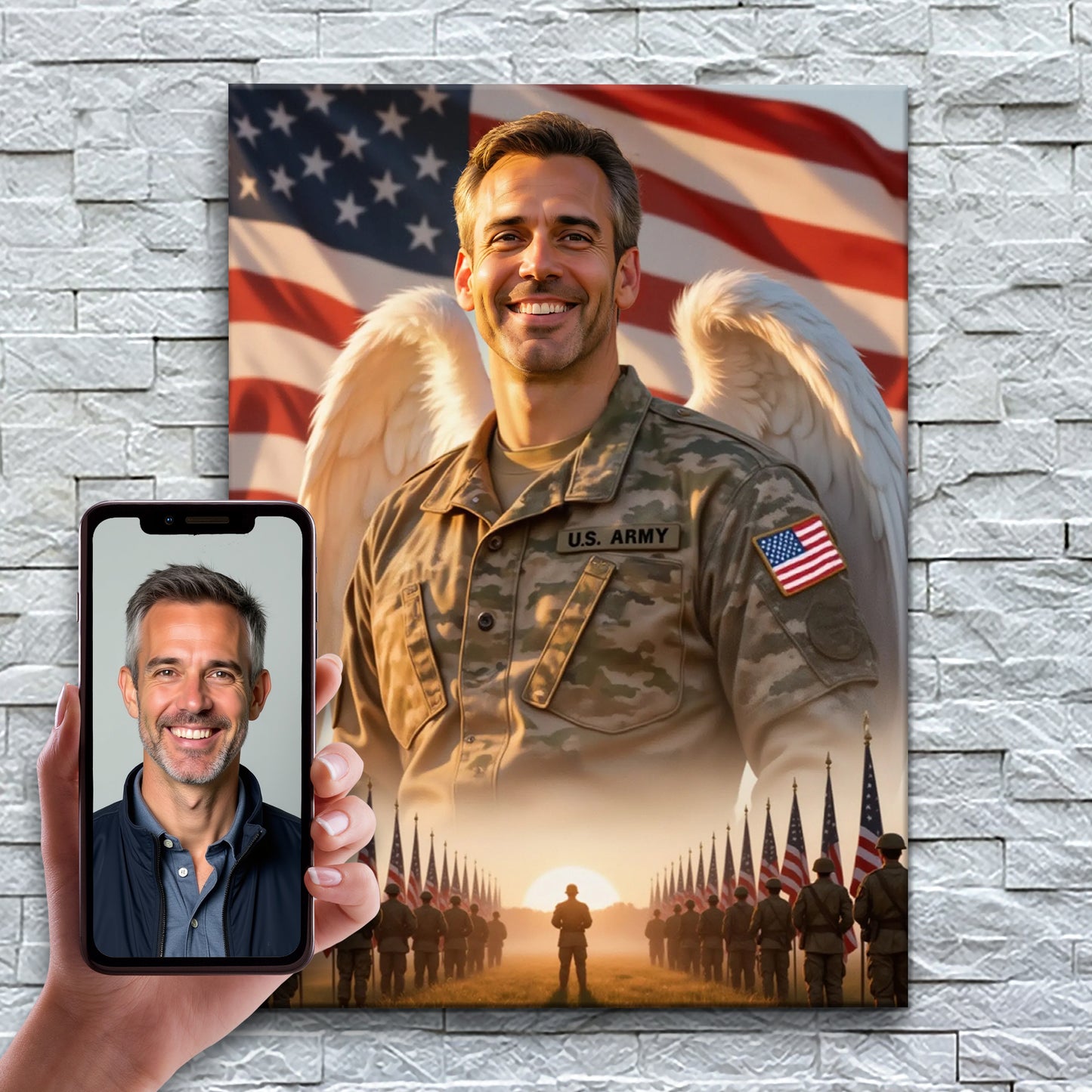 The Heroic Soldier's Tribute