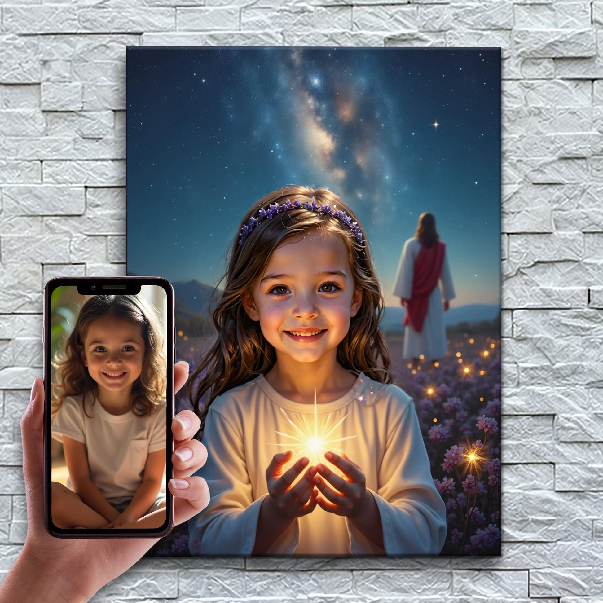 The Jesus with Child – Starry Blessing