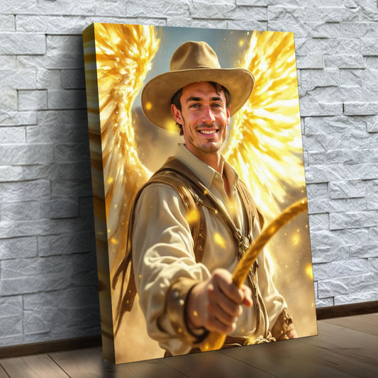 Golden Cowboy Angel