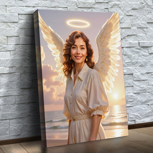 The Graceful Angel at Sea