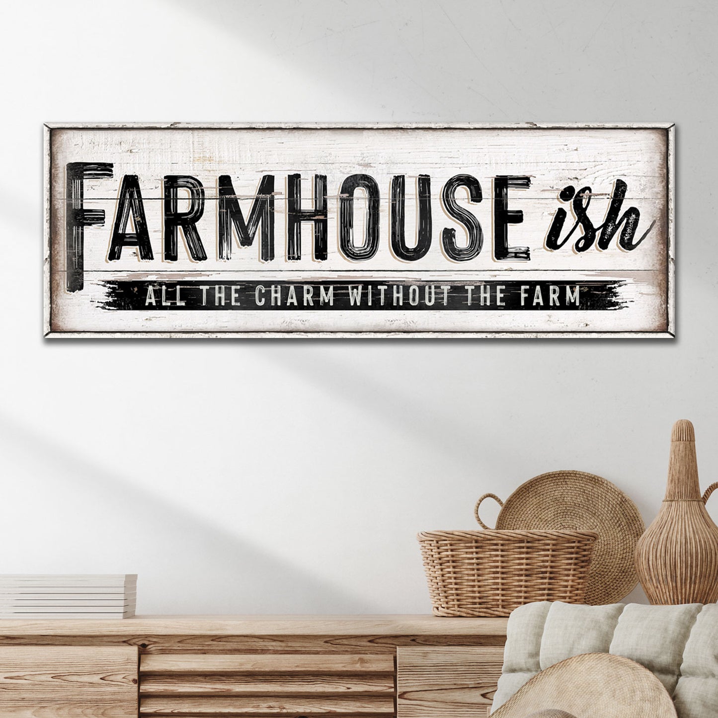 Farmhouse-Ish Sign VI