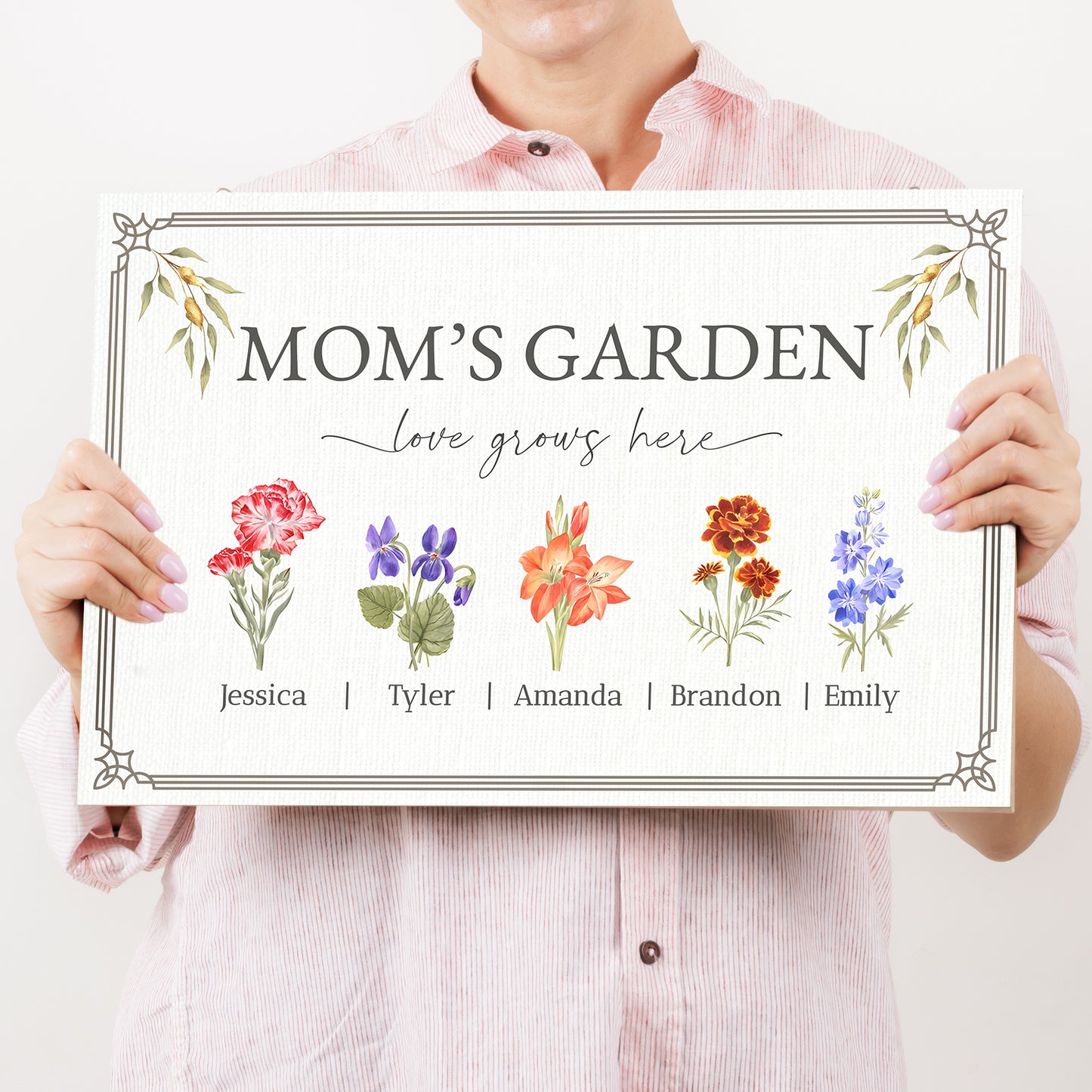 Mother's Day Sign Love Grows Here Mom's Garden