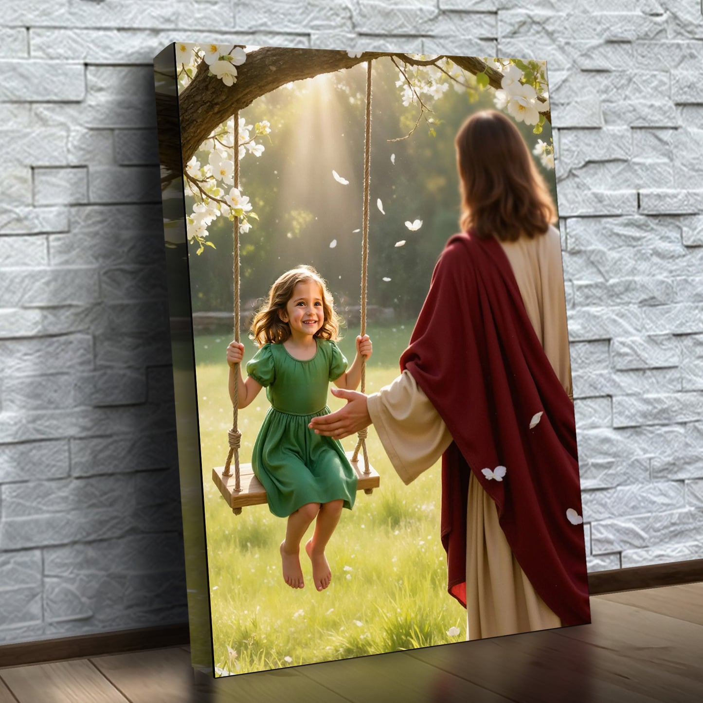 The Enchanted Garden Swing