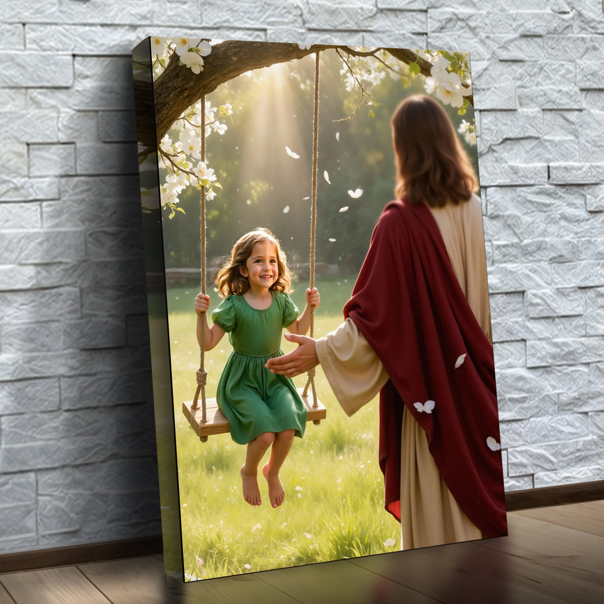 The Enchanted Garden Swing