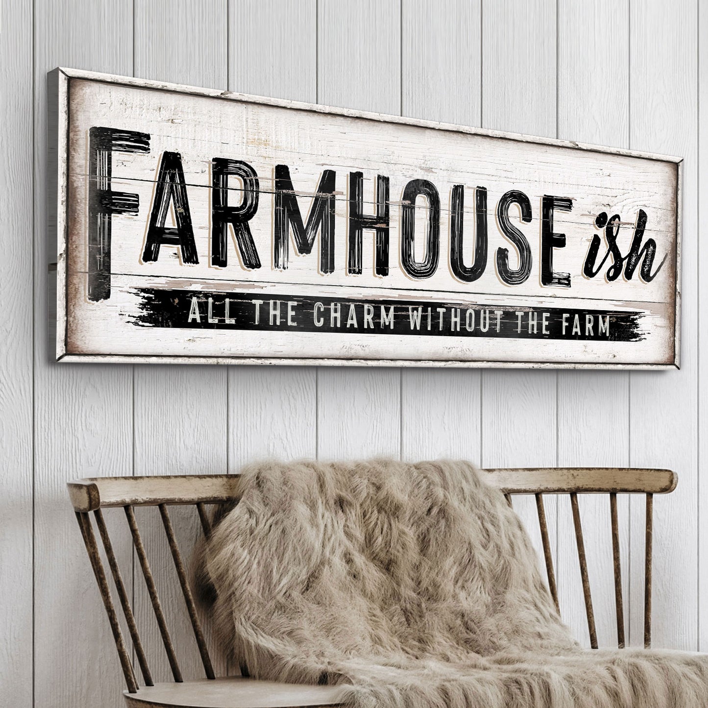 Farmhouse-Ish Sign VI