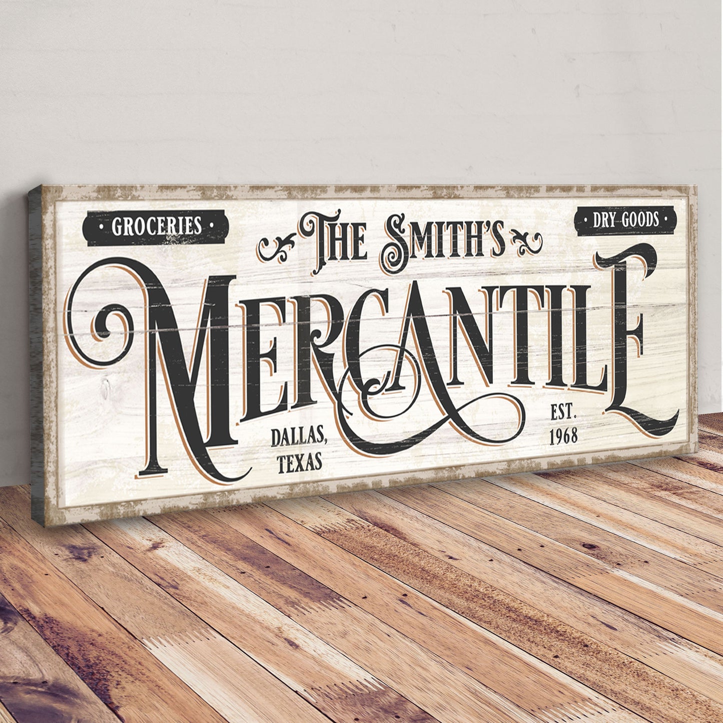 Family Mercantile Sign