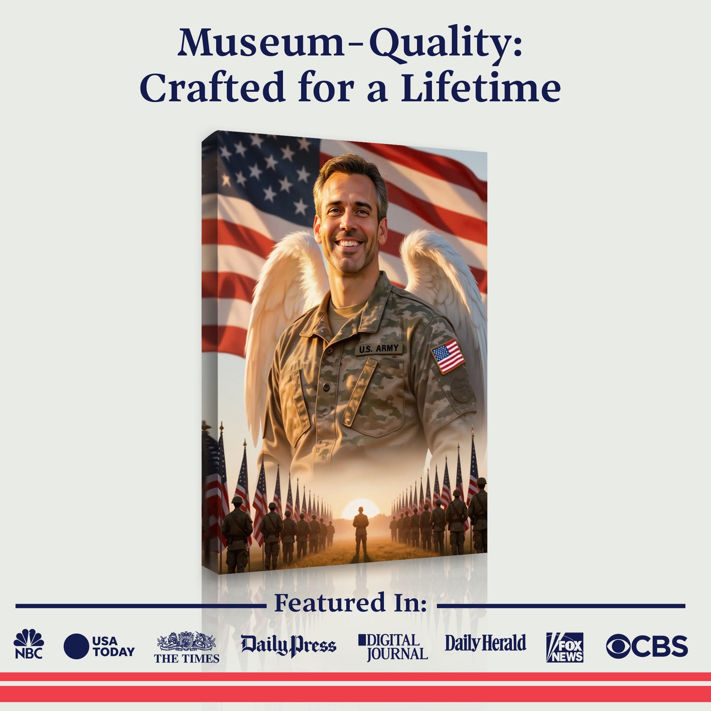 The Heroic Soldier's Tribute