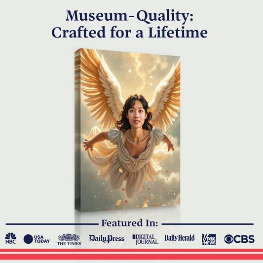 Heavenly Ascending Angel