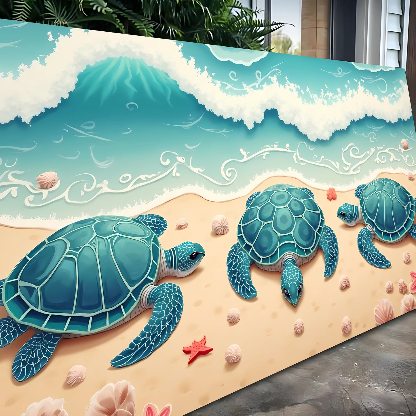 3D Coastal Wall Art II