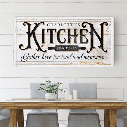 Kitchen Sign XII - Image by Tailored Canvases