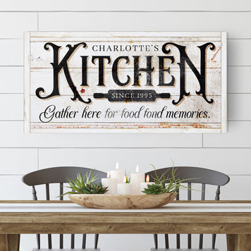 Kitchen Sign XII