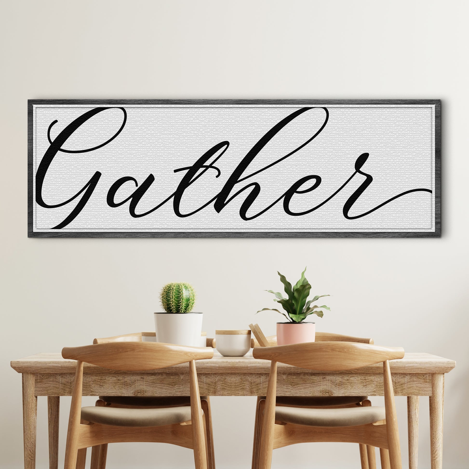 Gather Sign X  - Image by Tailored Canvases