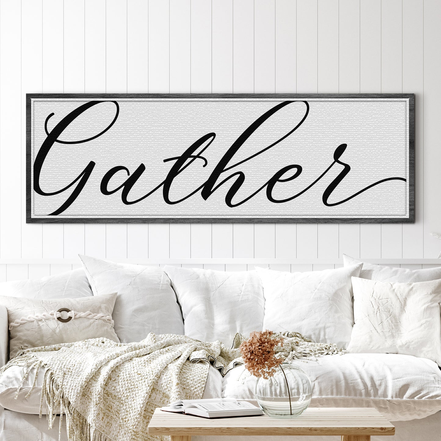 Gather Sign X Style 2 - Image by Tailored Canvases