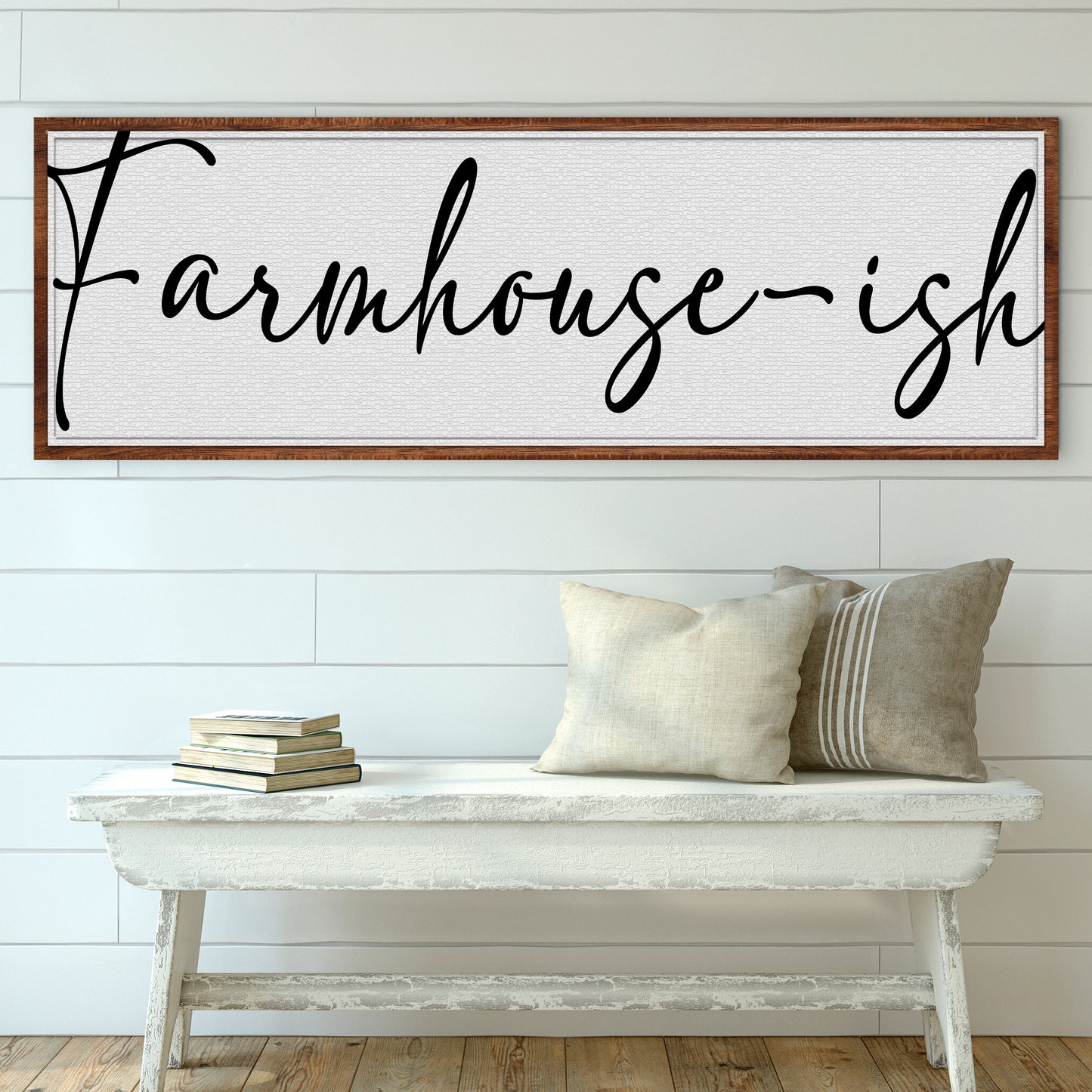 Farmhouse-ish Sign II Style 2 - Image by Tailored Canvases