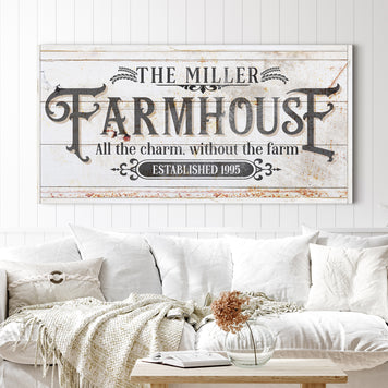 Personalized Farmhouse Sign II