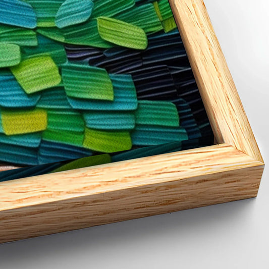 Save 33% When You Add A Frame To Your 60x30 Tree Of Life Impasto Wall Art Canvas Now