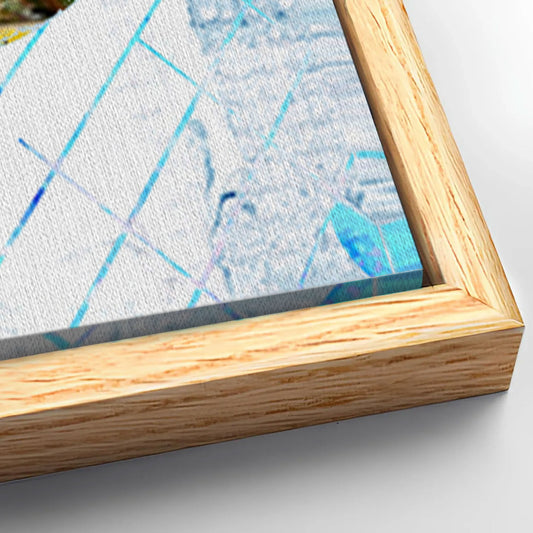 Save 33% When You Add A Frame To Your 36x24 Trombone Abstract Canvas Wall Art Canvas Now