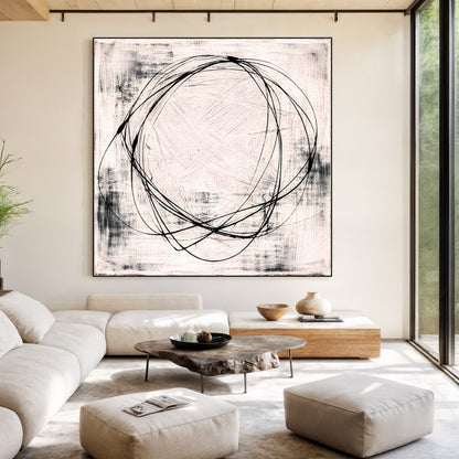 Orbital Silence Minimalist Wall Art