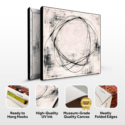 Orbital Silence Minimalist Wall Art