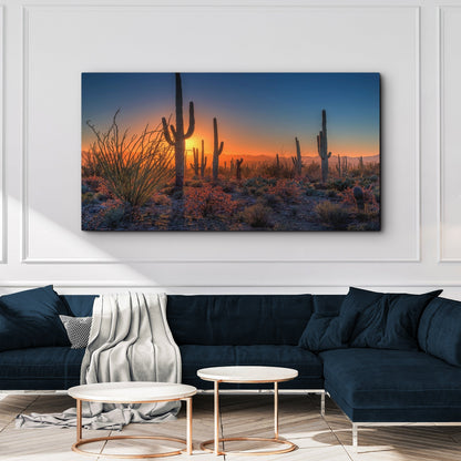 Desert Dusk Canvas Wall Art