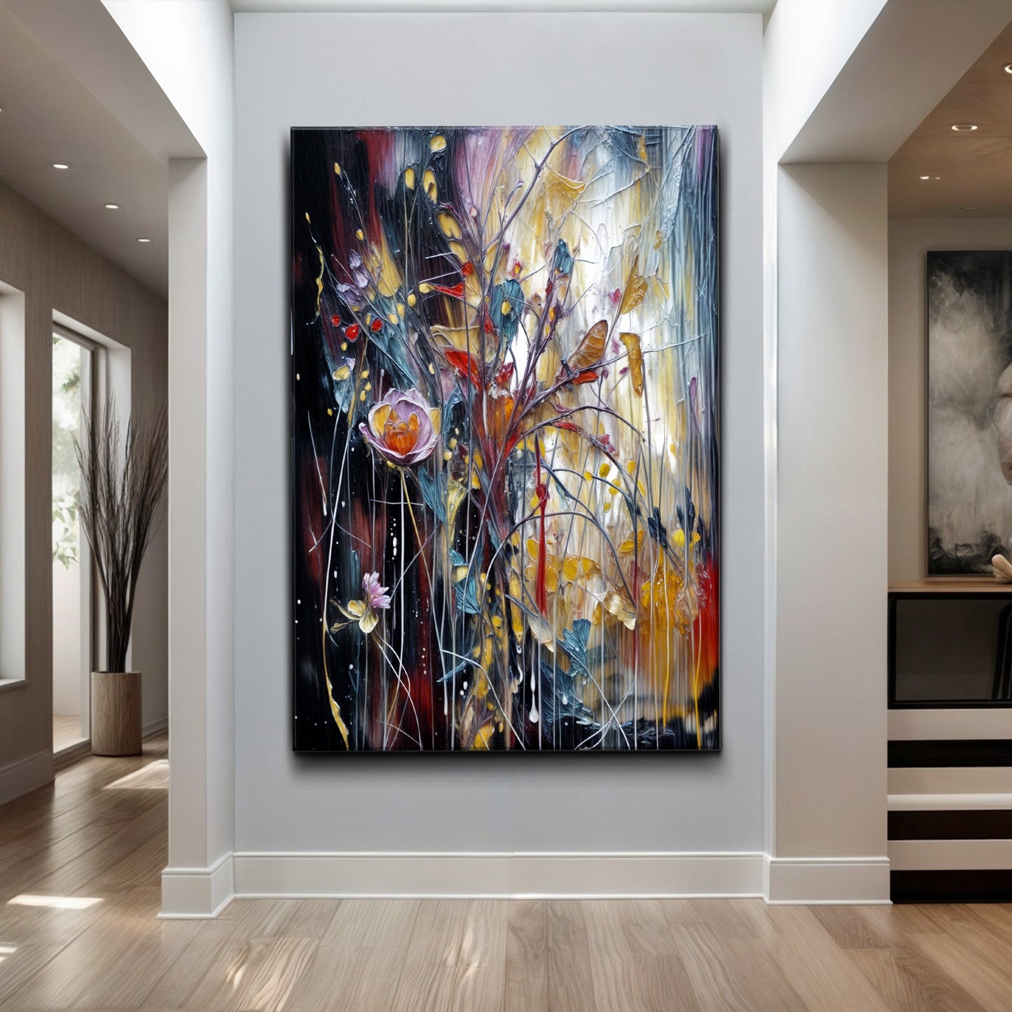 Abstract Bright Radiance Wall Art