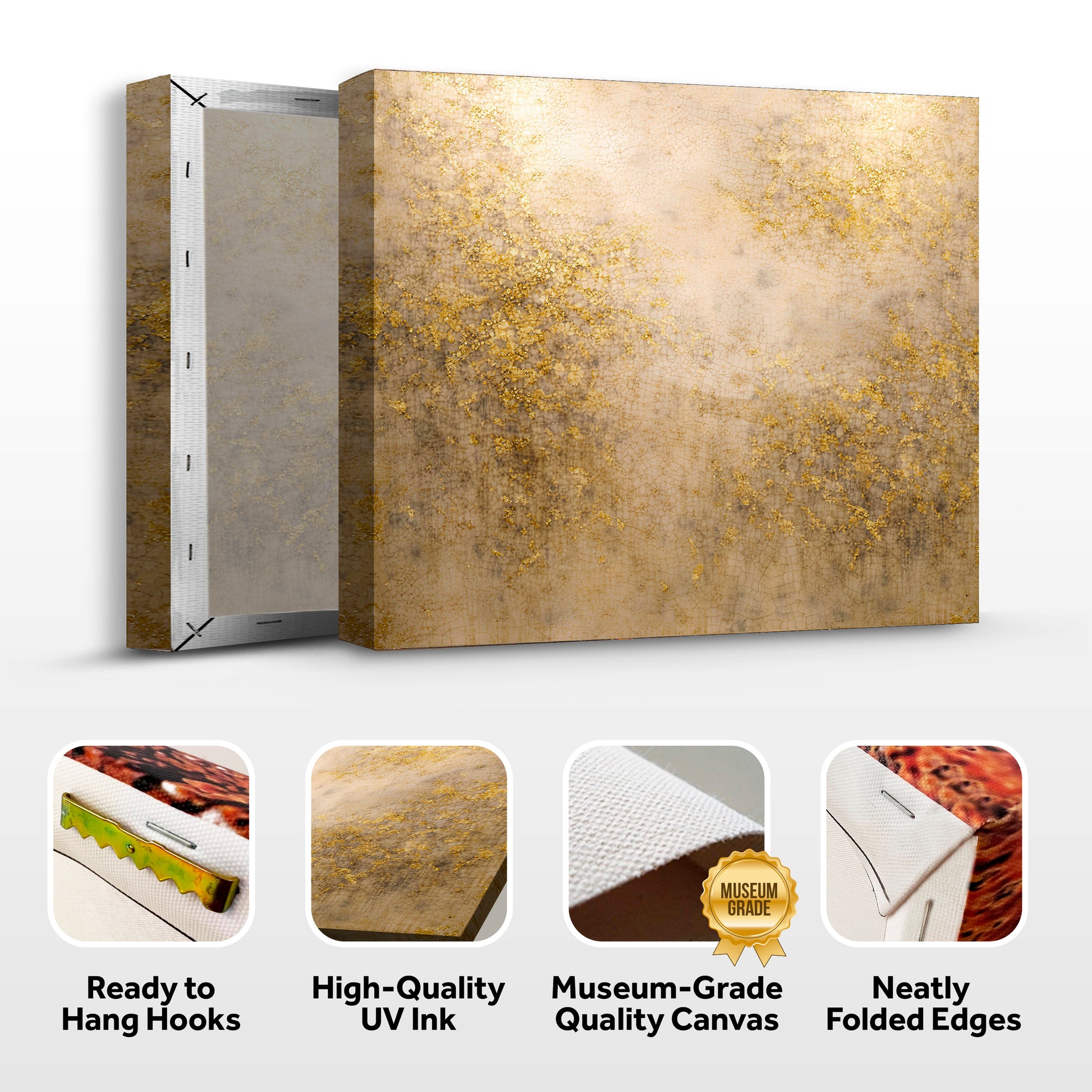 Venetian Plaster Abstract Wall Art II