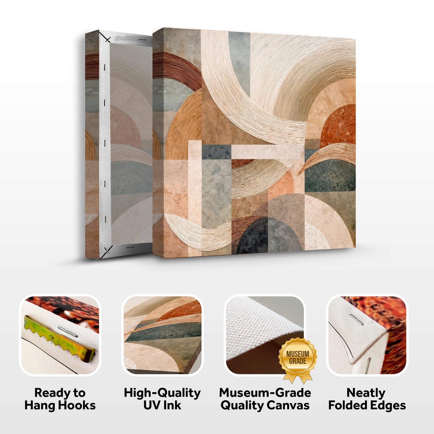 Earthy Geometric Harmony