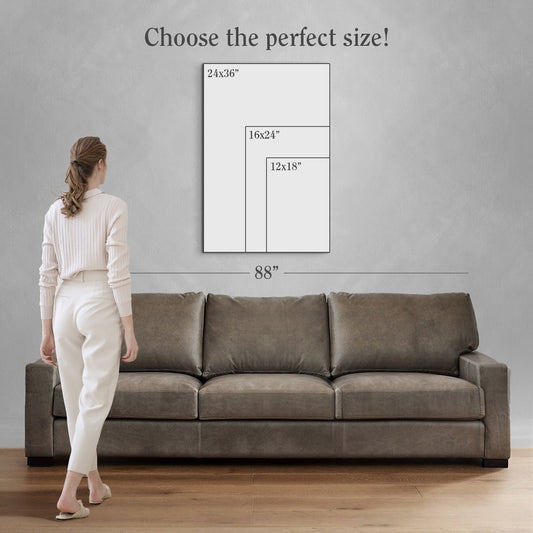 Beachfront Painting Coastal Wall Art