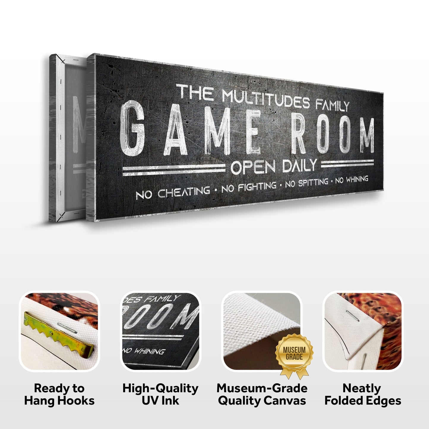 Family Game Room Sign