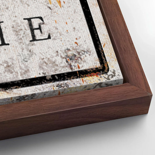 Save 33% When You Add A Frame To Your 60x30 Personalized She Shed Sign XVII Canvas Now