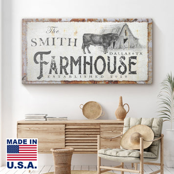 Rustic Farmhouse Sign