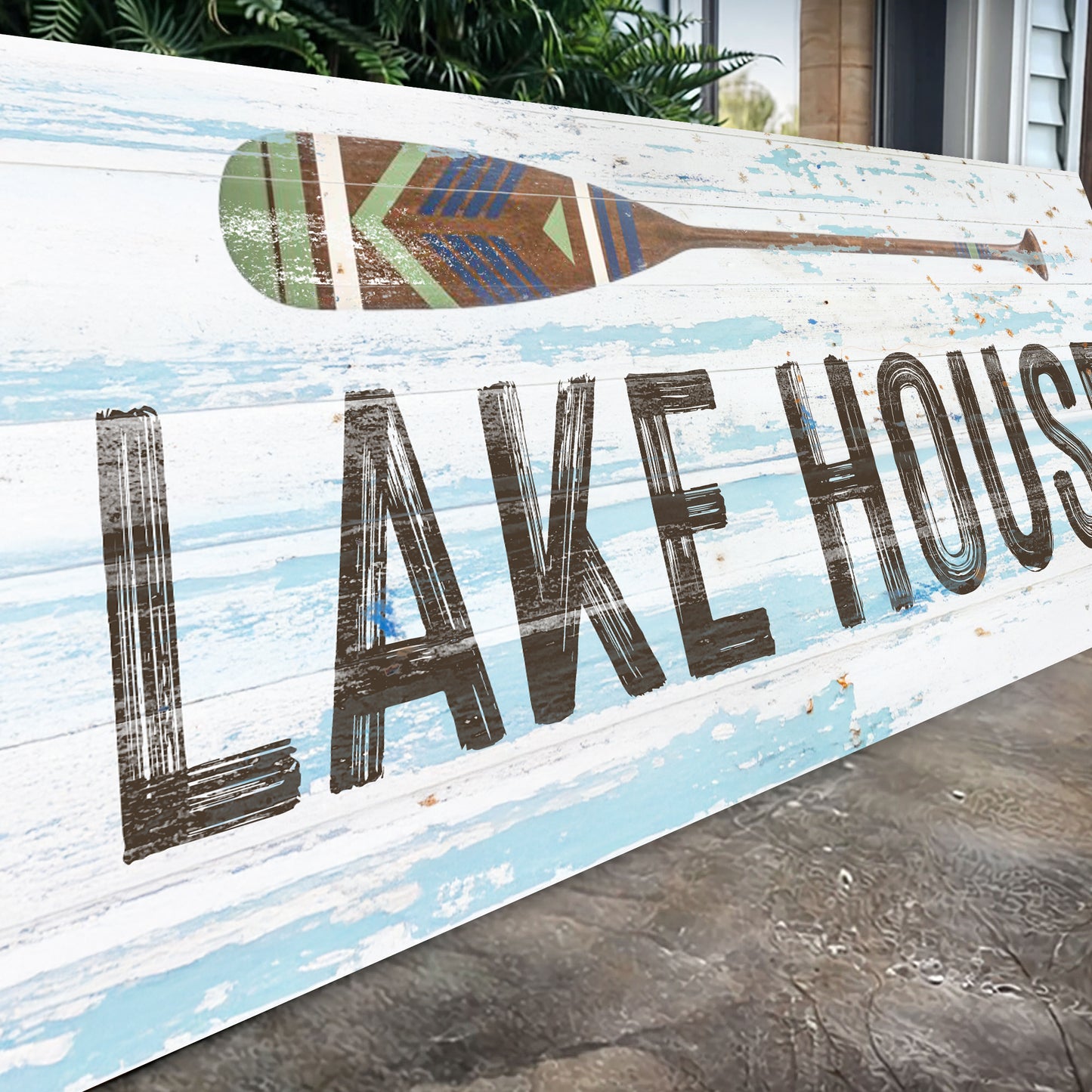 Lake House Coastal Sign III