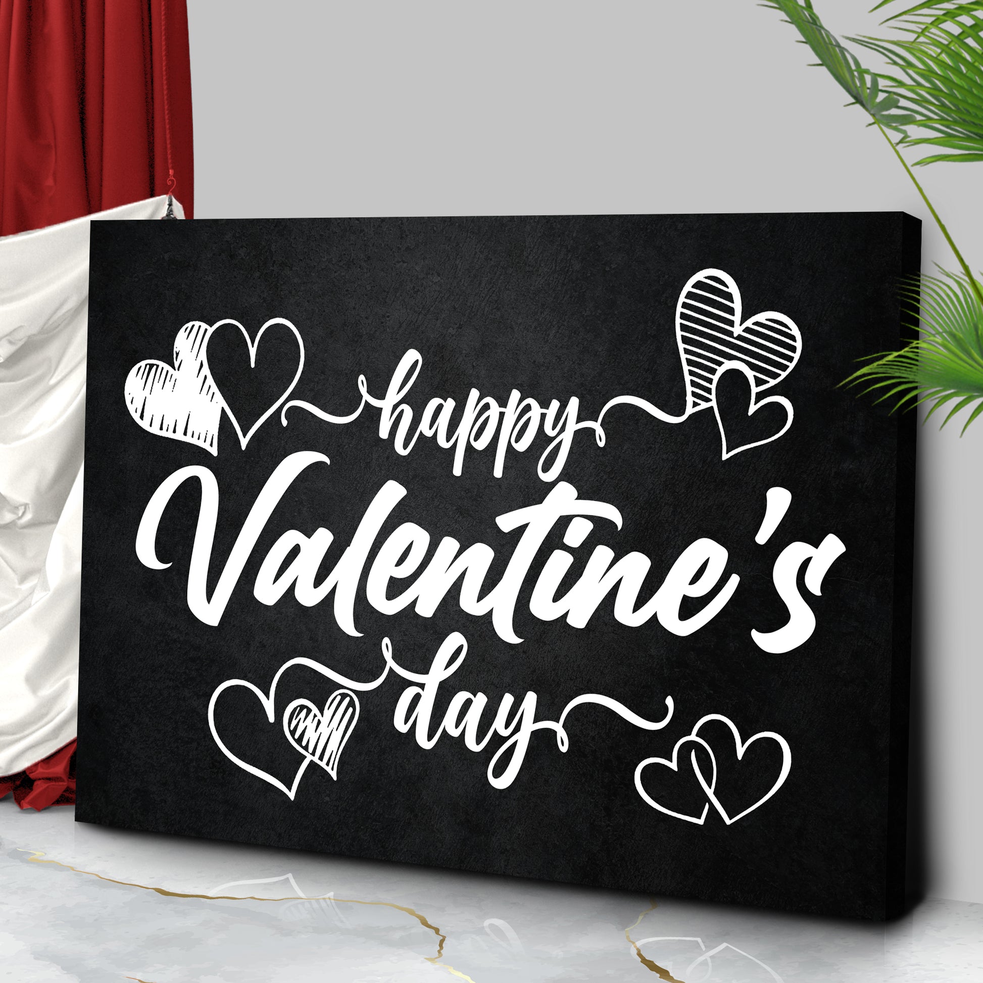 Valentine's Day Script Sign Style 2 - Image by Tailored Canvases