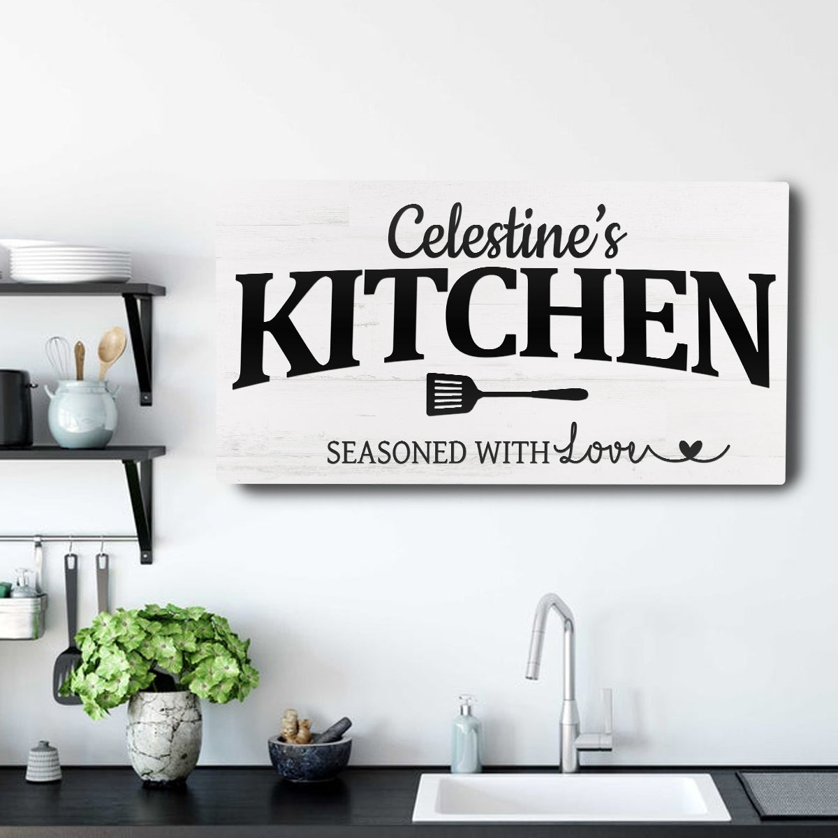 Your Kitchen Sign - Image by Tailored Canvases