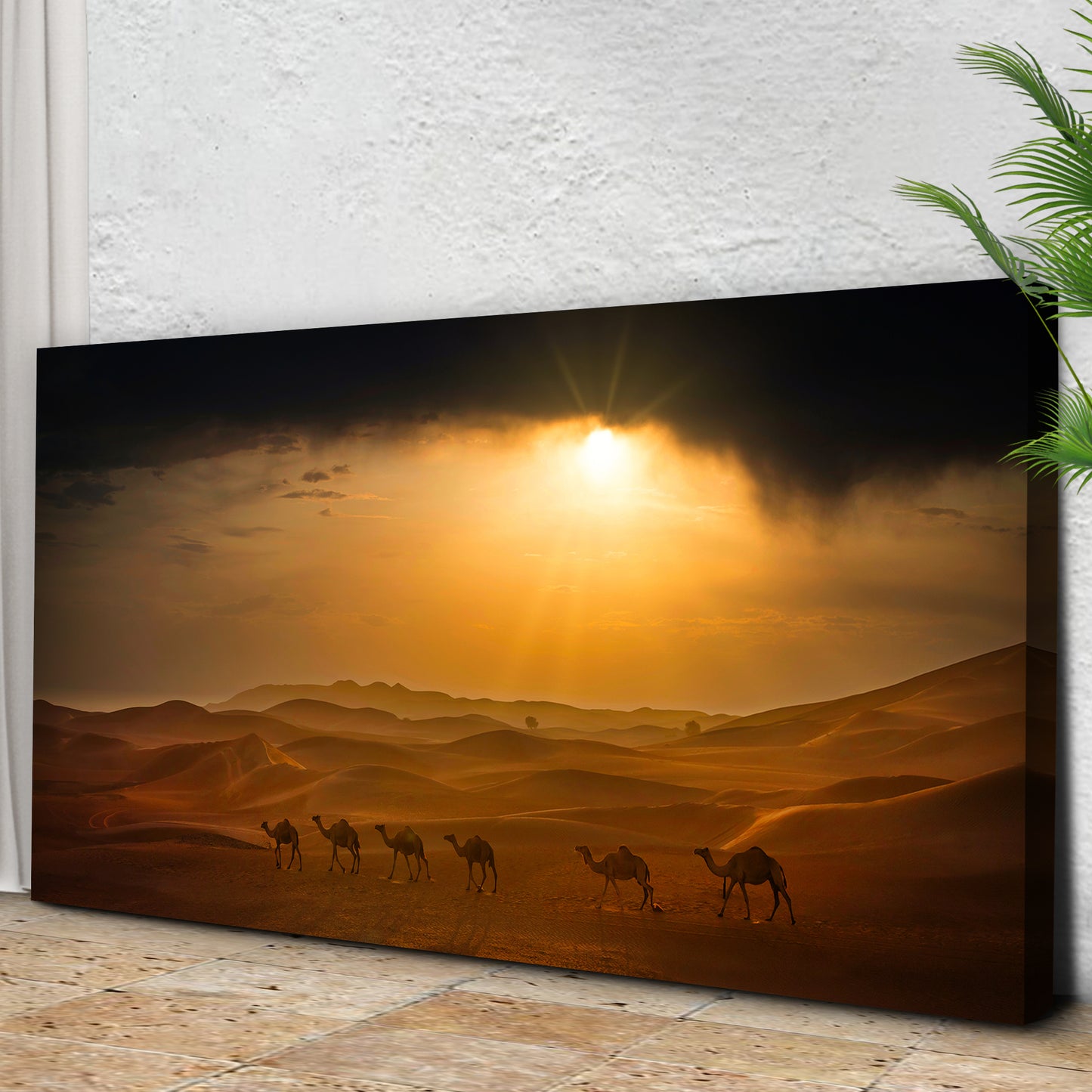 Desert Sand And Dune Canvas Wall Art Style 1 - Image by Tailored Canvases
