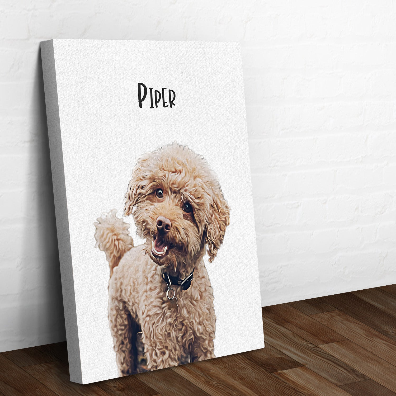 Pet Canvas Sign Style 2 - Image by Tailored Canvases