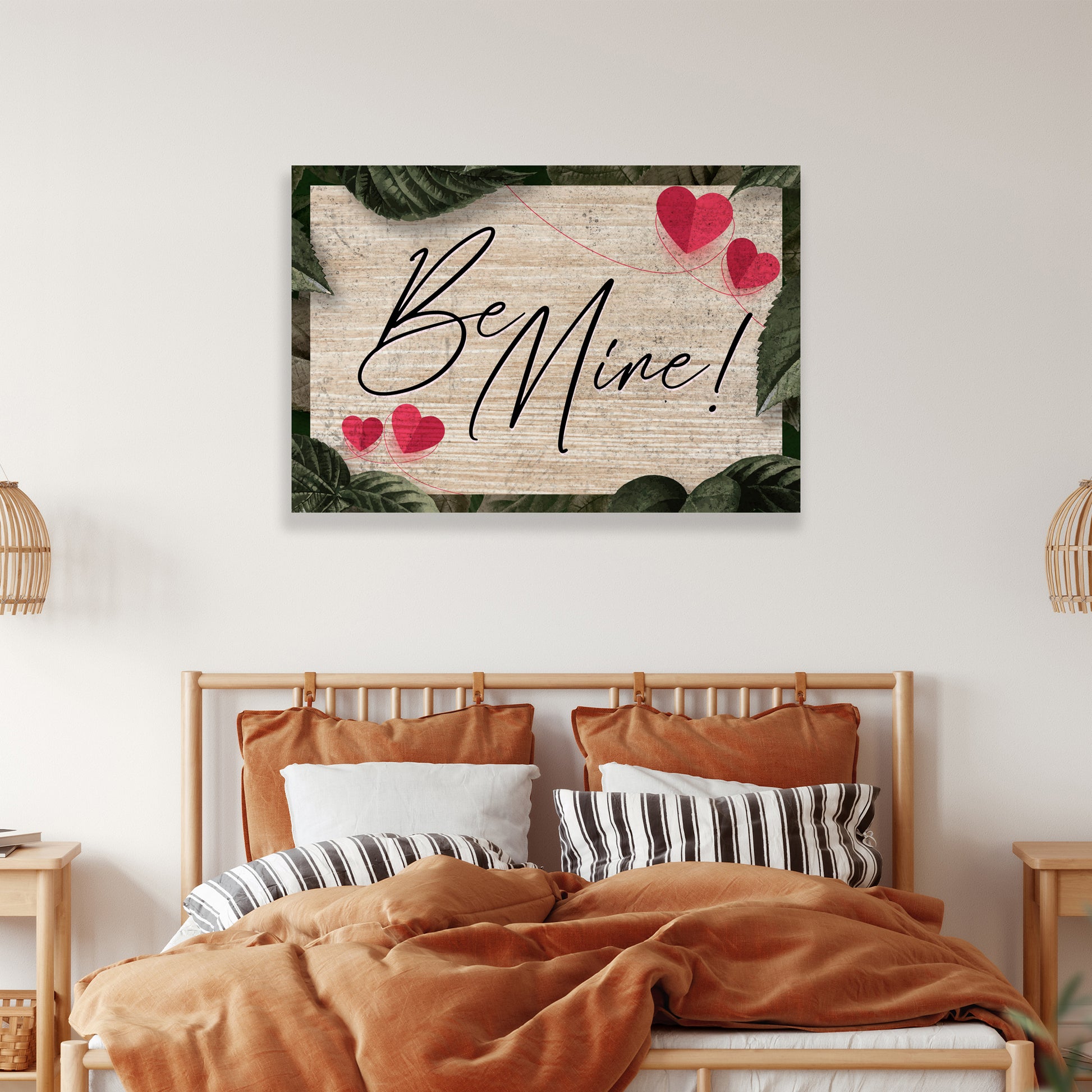 Rustic Valentine Saying Sign III - Image by Tailored Canvases