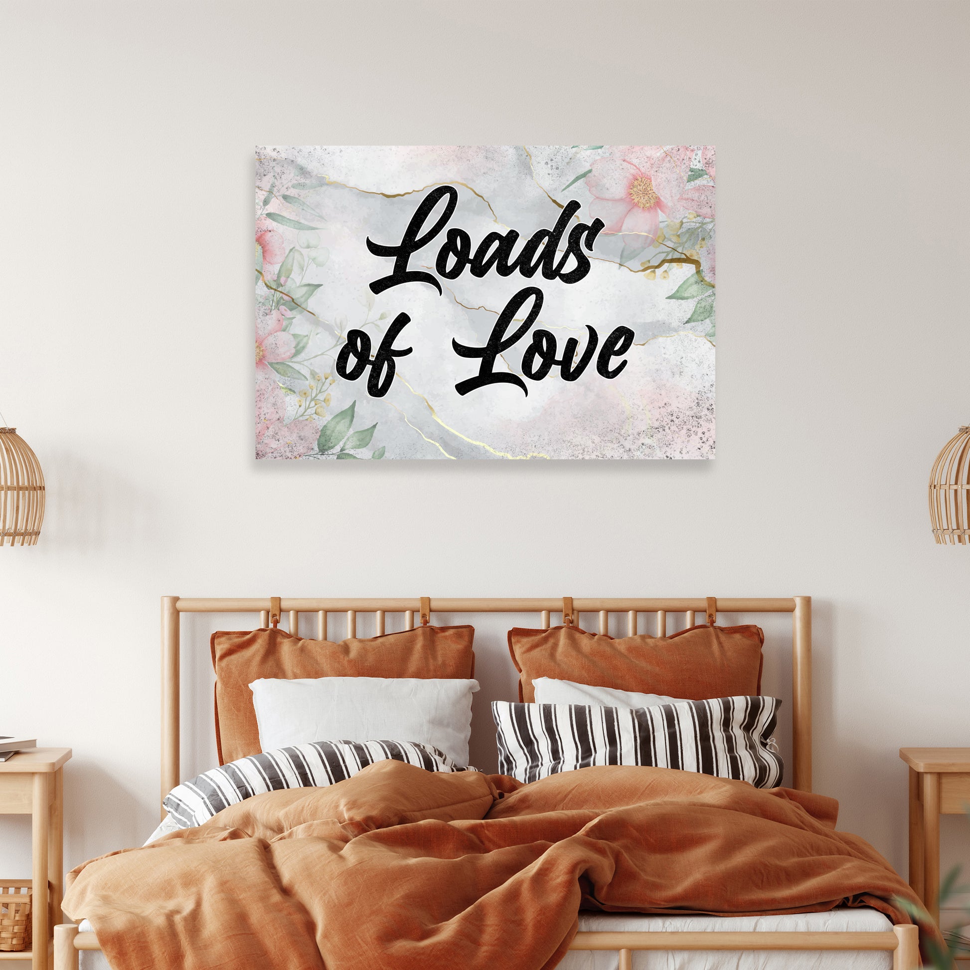 Rustic Valentine Saying Sign II - Image by Tailored Canvases