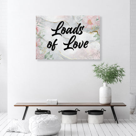 Rustic Valentine Saying Sign II - Image by Tailored Canvases