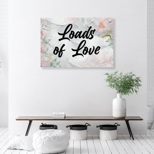Rustic Valentine Saying Sign II - Image by Tailored Canvases