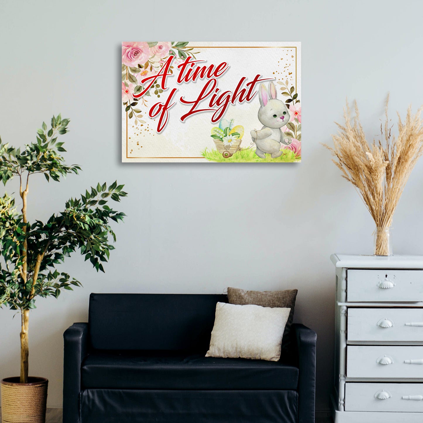 A Time Of Light Sign - Image by Tailored Canvases
