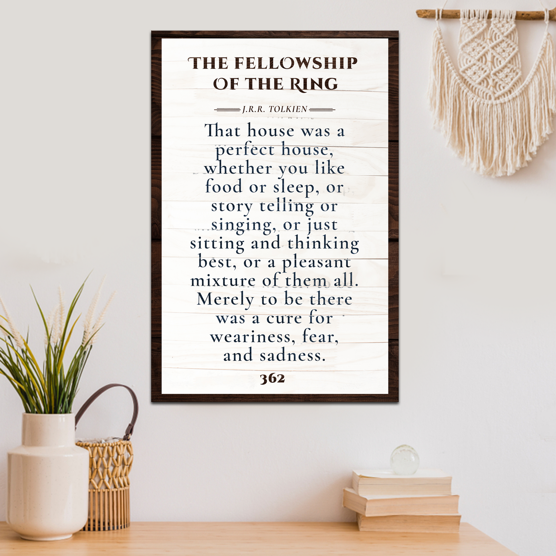 Fellowship of the Ring Sign Style 2 - Image by Tailored Canvases