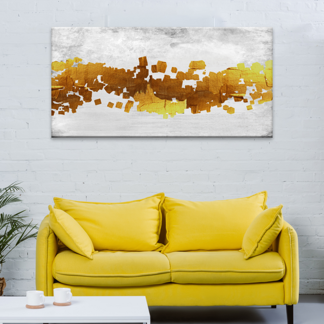 Autumn Season Abstract Canvas Wall Art - Image by Tailored Canvases