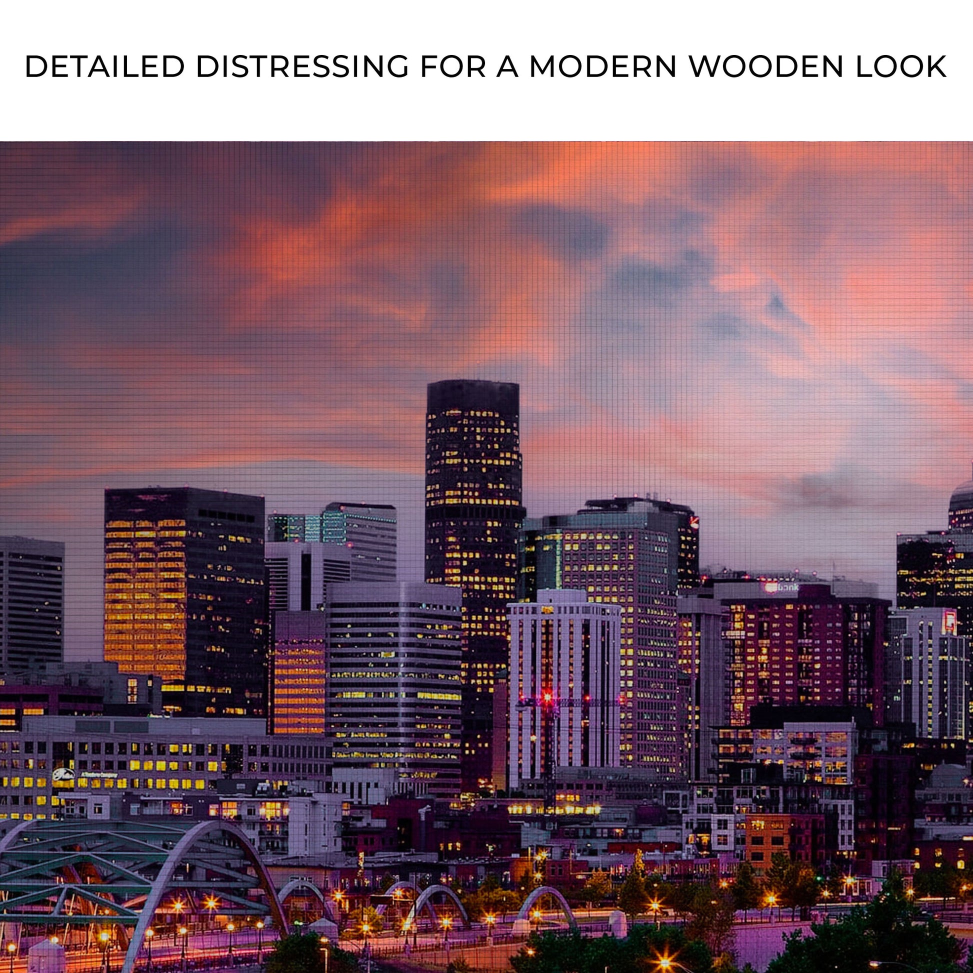 Beautiful Skyline Of Denver Canvas Wall Art Zoom - Image by Tailored Canvases