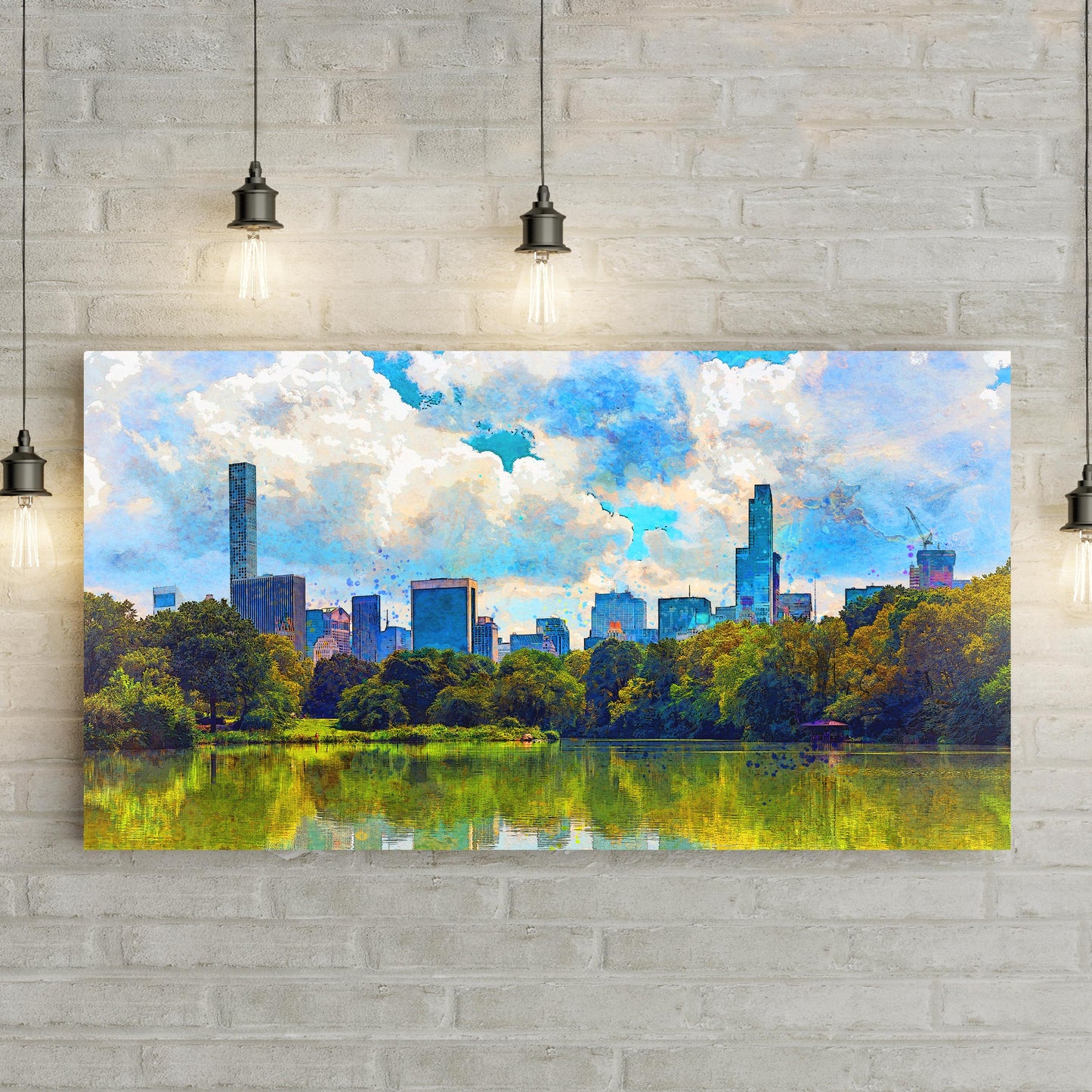 Central Park Canvas Wall Art II - Image by Tailored Canvases