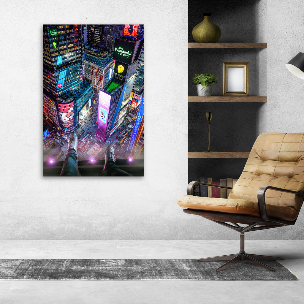 NYC Skyline Manhattan Canvas Wall Art by Tailored Canvases