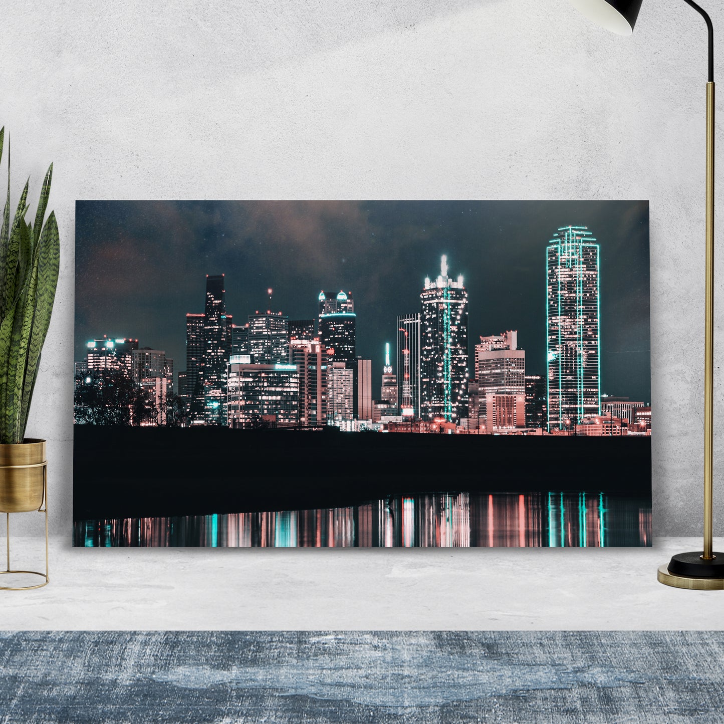 Dallas Canvas Wall Art - Image by Tailored Canvases