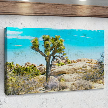 Joshua Tree Canvas Wall Art Style 1 - Image by Tailored Canvases