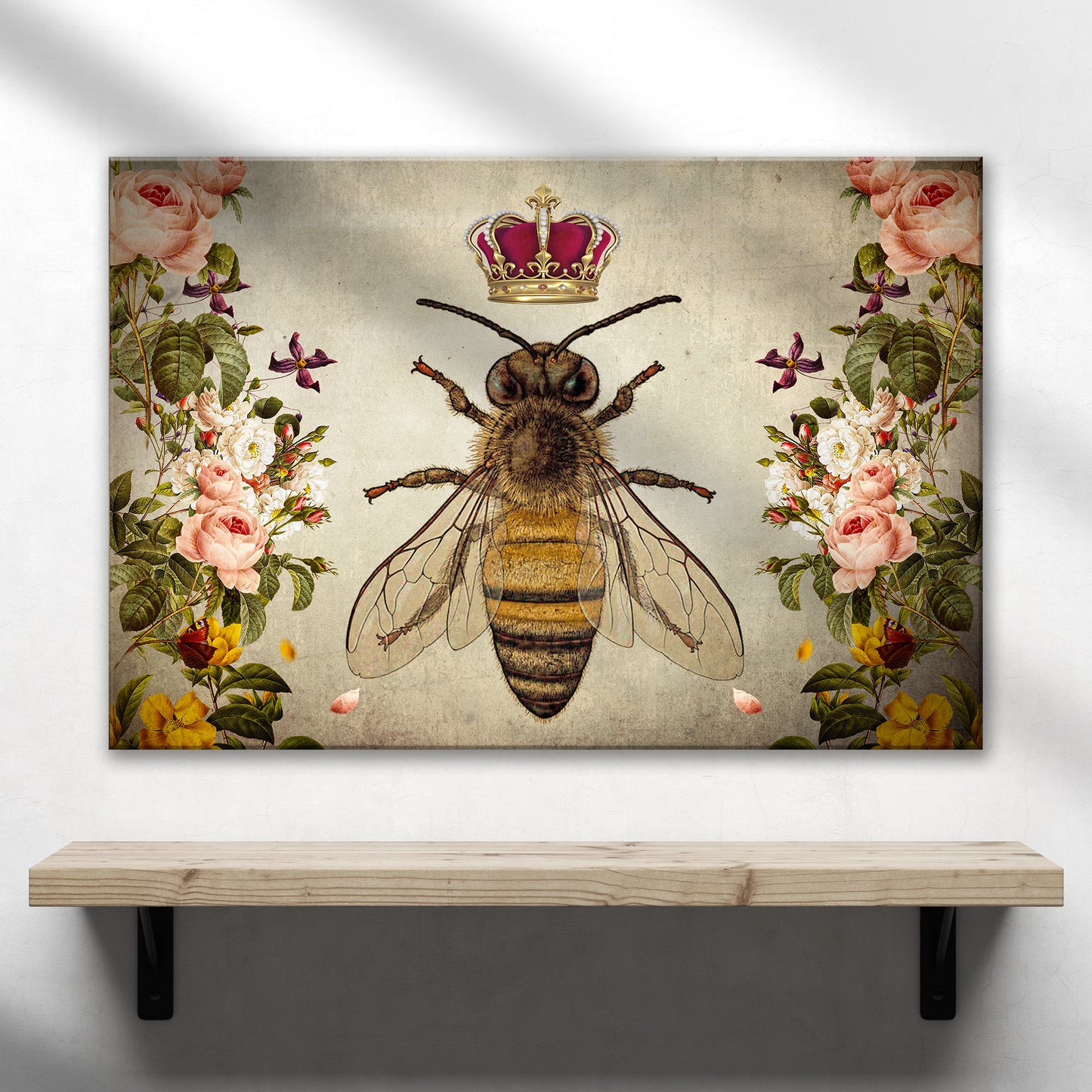 Hail Queen Bee Canvas Wall Art - Image by Tailored Canvases